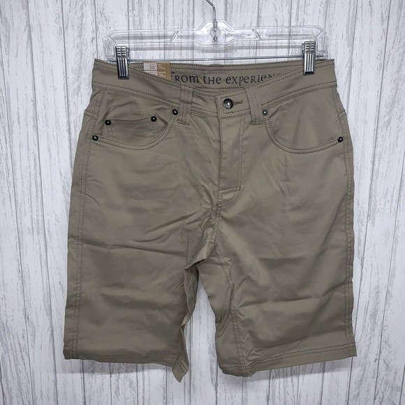 Mens Size 30 Prana Brion Shorts Dark Khaki NWT - Picture 2 of 6